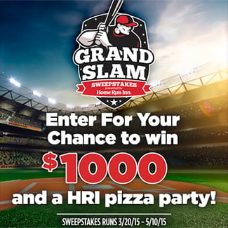 Grand Slam Sweepstakes - Featured Image